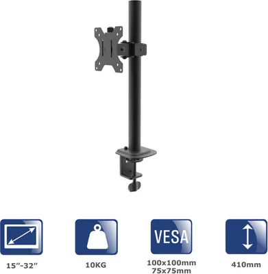 Obrázok produktu pre AK-MB-03 VESA 75x75mm / 100x100mm 15-32" držiak na monitor