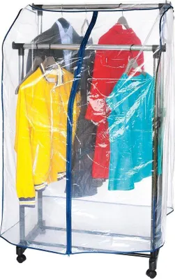 Immagine prodotto di Tatkraft SCREEN Copertura protettiva per stendibiancheria, 96×60×150 cm, trasparente