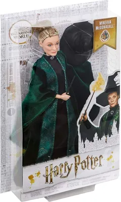 Produktbild von Mattel FYM55 - Harry Potter - Puppe mit Zubehör, 32 cm, Professor McGonagall