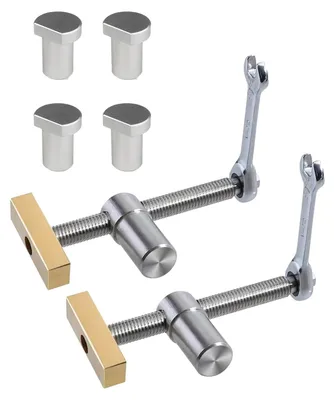 Produktbild von Holzbearbeitungsklemmen – Verstellbare Tischklemmen mit 4 Spannbacken