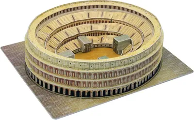 Immagine prodotto di puzzle 3D del Colosseo Romano, 84 pezzi Jokomisiada