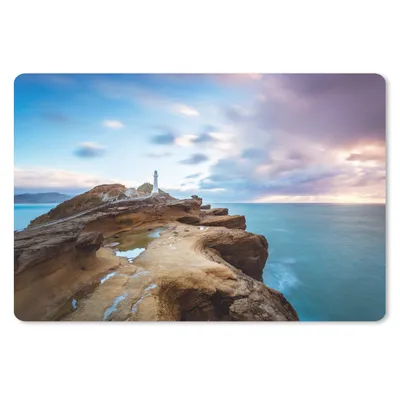 Produktbild von MuchoWow® Schreibtischunterlage Sonnenaufgang in Neuseeland 60x40 cm - XXL Mauspad - Großes Mauspad