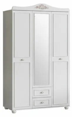 Produktbild von Stilvolles Schlafzimmer-Set mit Bett Kleiderschrank Schminktisch
