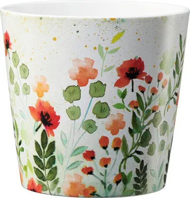 Produktbild von Blumentopf Soendgen Dallas Mohnwiese Keramik Ø 14 cm H 13 cm