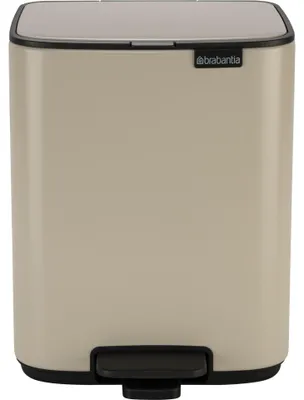 Image de Poubelle BRABANTIA à pédale, 7 L, Soft Beige