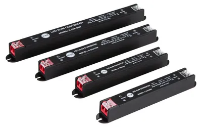 Produktbild von HEXIM LIGHT Netzteil IP20 Slim Trafo 24V/DC Transformator 36-100W, 1.5A-4.2A - kein LED-Flimmern, kein Transformator-Rauschen - Möbel Driver Slimline für LED Strip Band (H 24V-100W / 1STK)