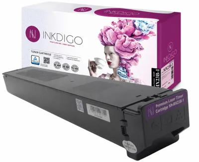 Produktbild von Inkdigo Toner MX23GTBA für Sharp MX2010U, MX2310F, MX2310N, MX2310U – Schwarz, 18000 Seiten,, KI-generiertes Bild