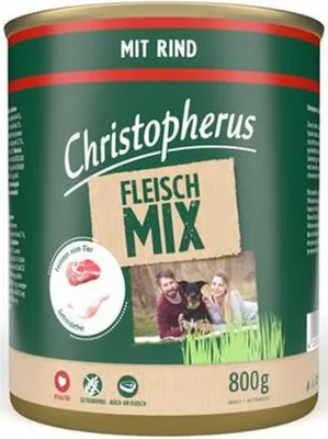 Produktbild von Christopherus Fleischmix mit Rind, Adult, Rind, 800 g