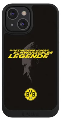 Produktbild von NIVOCASE Handyhülle für Apple iPhone 13 Mini  Hülle NIVOpure Case Schwarz BVB Borussia Dortmund Marco Reus