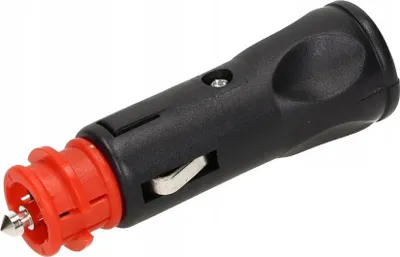 Produktbild von Zigarettenanzünderstecker Rot Schwarz mit Schraubklemmen