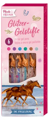 Produktbild von Pferdefreunde - Glitzer-Gelstifte 6 Stück