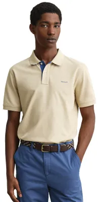 Produktbild von Gant Polo hellgelb, 2 Knöpfe, kurzarm
