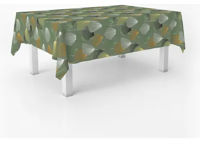 Tischdecke 200x140 cm, rechteckig, wasserdicht, pflegeleicht, grün