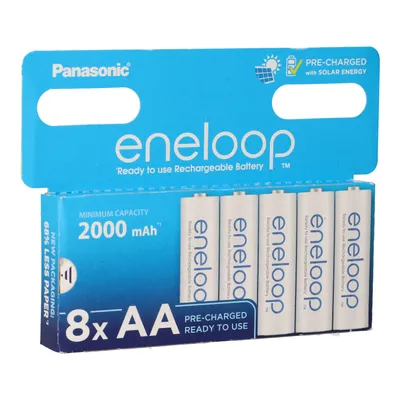 Image de eneloop Batterie rechargeable BK-3MCDE/8BE Ni-MH 1,2V / 2000mAh