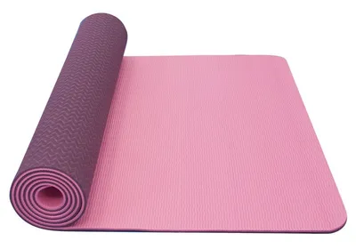 Obrázek produktu pro YATE Yoga Mat dvouvrstvá, materiál TPE  růžová/fialová