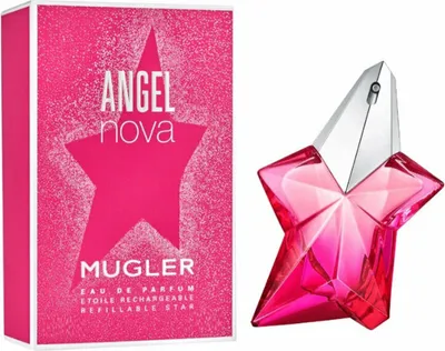 A perfume box and bottle are displayed against a white background.