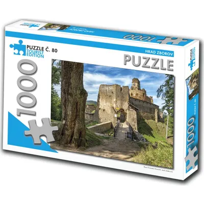 Obrázok produktu pre TOURIST EDITION Puzzle Zborovský zámok 1000 dielikov ( Ä .80)
