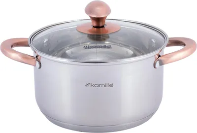 Produktbild von Topf mit Deckel 3,0 l INDUKTION GAS KAMILLE