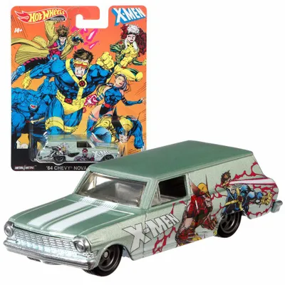 Produktbild von Mattel FYN93 - Hot Wheels Premium Car Pop Culture 64 Nova Delivery