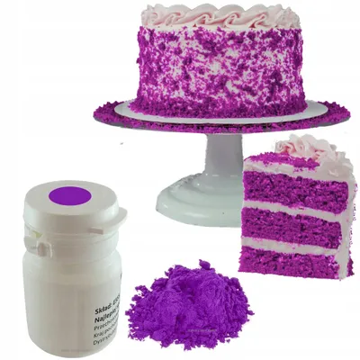 Image de Colorant Alimentaire En Poudre Colorant Violet Pour Gâteaux Pâte À Glace