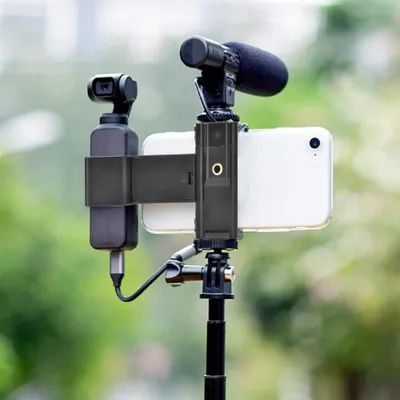 Produktbild von 1/4 Schraubenloch Handy-Clip-Action-Kamera-Halterung für DJI OSMO POCKET