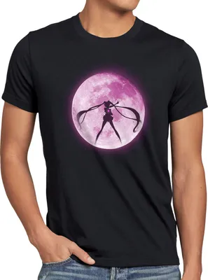 Produktbild von style3 Mondzauber Herren T-Shirt mondstein luna bunny mars anime
