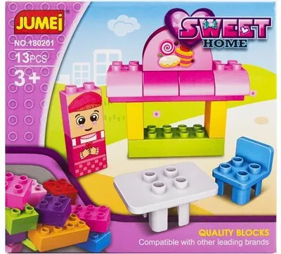Produktbild von Klocki Jumei 3+ CUKIERNIA 13 elementów, 20x19cm