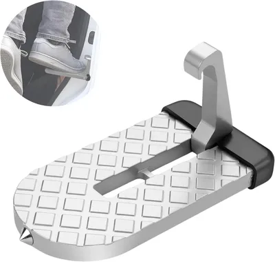 Imagen del producto de Escalón plegable para puerta de coche, antideslizante, compacto, para acceso al techo