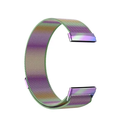 A watch band on a white background.