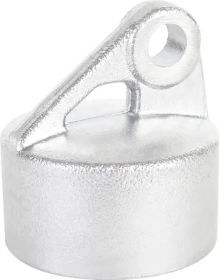 Image de Alberts 663599 Chapeau d'étai, aluminium, pour tube Ø 48 mm, jeu de 2 pièces