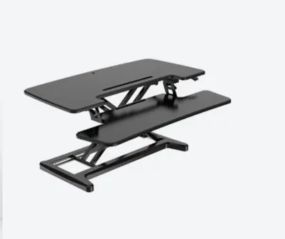 Image de BAKKERELKHIUZEN BNEASSDR2B Schreibtischaufsatz Sit-Stand schwarz