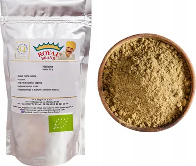 Image de Poudre de hojicha Royal Brand Thé vert japonais moulu 50 g