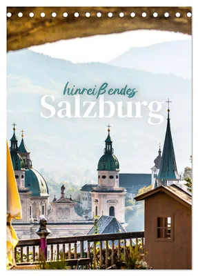 Produktbild von Hinreißendes Salzburg (Tischkalender 2027 DIN A5 hoch), CALVENDO Monatskalender