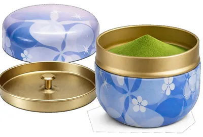 Image de Matcha-Teedose, lavendel