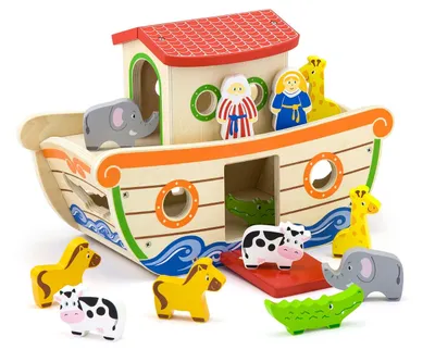 Obrázok produktu pre Drevené puzzle - Noemova archa