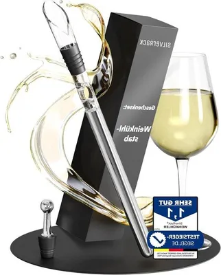 Produktbild von Weinwärmer-Stab mit Ausschank - rostfreier Stahl - 1 Stück
