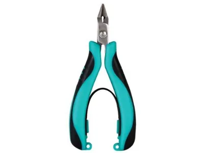 Produktbild von Velleman VT281, Vornschneider, 3 mm, 1,3 mm, Chrom-Vanadium-Stahl, Edelstahl, Schwarz, Grün, 64 mm