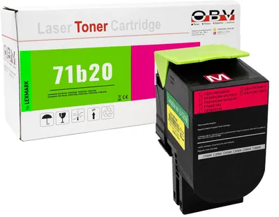 Produktbild von Lexmark 71B20 kompatibler Toner Magenta - CS317dn CS417dn CS517de CX317dn CX417de CX517de
