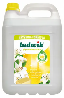 Produktbild von LUDWIK Universal-Bodenreiniger mit Marseiller Seife, Blumenduft 5 l