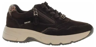 Imagen del producto de Zapatos bajos de mujer Tamaris 8-83704-45, de ante color moca, talla 39
