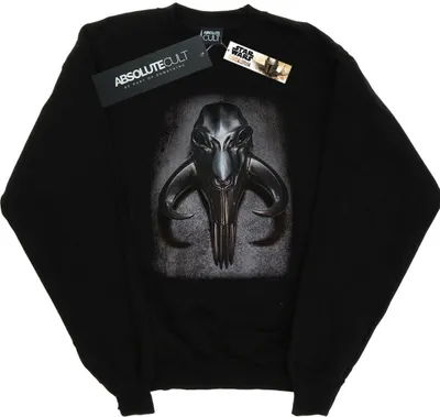 Produktbild von Star Wars - "The Mandalorian Mythosaur Skull" Sweatshirt für Herren BI46429 (5XL) (Schwarz)