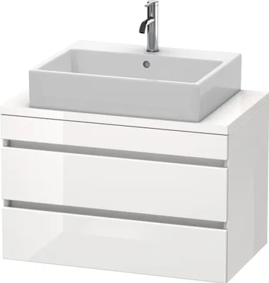 Produktbild von Konsolenunterschrank DURASTYLE 512x800x478mm taupe/basalt matt taupe/basalt matt