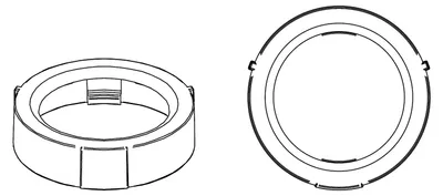 Image de Helix CFMK20 TES.1 Anneaux pour haut-parleurs