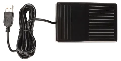 Obrázok produktu pre USB nožný spínač, mechanický, multifunkčný, s 2-metrovým káblom pre počítače