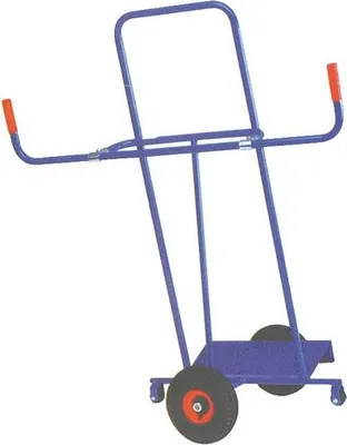 Produktbild von MMXX Plattenkarren 1-achsig, 350 kg Traglast, Vollgummiräder