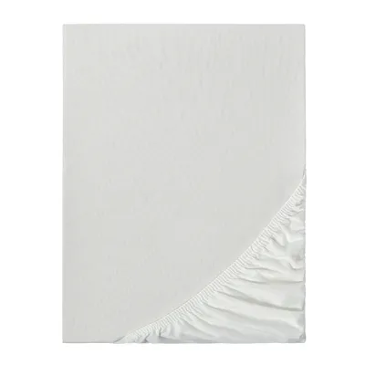 Produktbild von Mikrofaser Spannbettlaken Spannbetttuch in vielen Größen und Farben, 140x200cm Naturweiß
