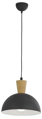 Immagine prodotto di Lampada a sospensione VITO bianco e nero 1xE27x40W in metallo, dimensioni: 70x31x31 cm, IP20, Jupiter