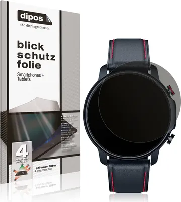 Produktbild von Blickschutzfolie für Motsfit 1,32 Zoll Smartwatch matt Schutzfolie Folie Display Schutz dipos