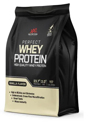 Productafbeelding van XXL Nutrition Perfect Whey Protein - Vanille (2000 gr), AI-gegenereerde afbeelding