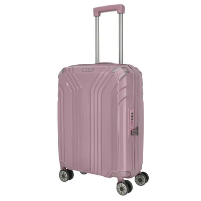 Zdjęcie produktu dla Travelite ELVAA, Wózek, Twardy kask, Różowy, Mały, 4 szt., Zamek szyfrowy TSA